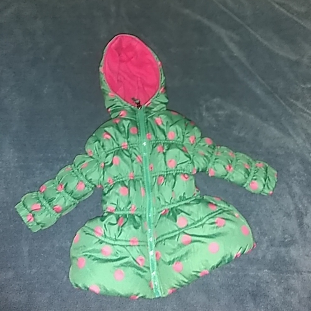 Babygirl winter, bubble coat.